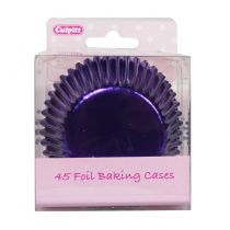 Purple Foil Baking Cases
