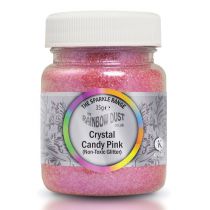 Rainbow Dust Non-Toxic/Non-Edible Glitter - Crystal Candy Pink