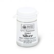 Squires Kitchen Edible Food Dust - Lustre Silver