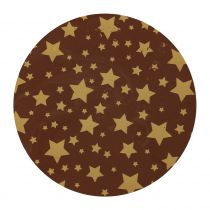 Squires Kitchen Chocolate Transfer Sheet - Gold Stars
