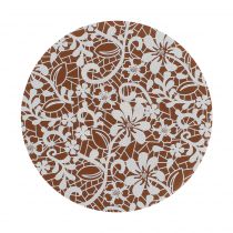 Squires Kitchen Chocolate Transfer - White Lace Blossoms