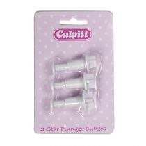 Culpitt Plunger Cutter Star 3 piece