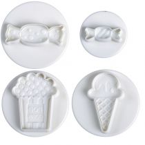 Pavoni Plunger Cutters Party 4 Piece