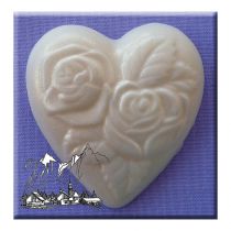 Alphabet Moulds - Heart With Roses