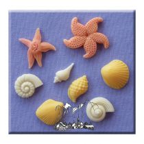 Alphabet Moulds - Shells & Starfish