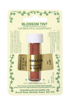 Sugarflair Blossom Tint Dusting Colours - Terracotta