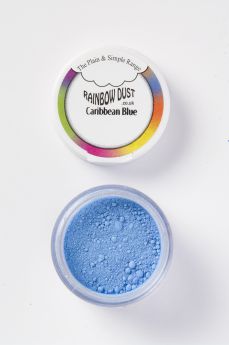 Rainbow Dust Plain and Simple Dust Colouring - Caribbean Blue