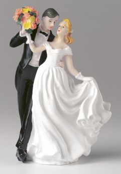 Figurine - Dancing Bride and Groom