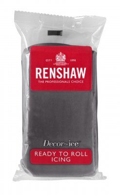 Renshaw - Professional Sugar Paste - Grey - 250g 
