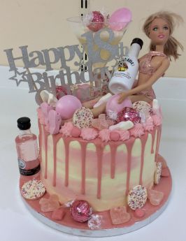 Barbie Drip Cake (9120)