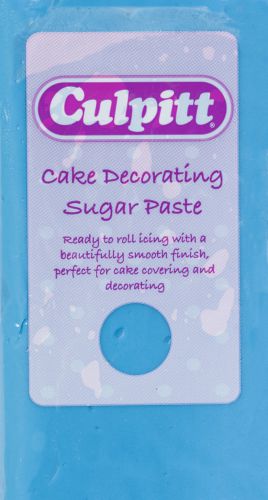 Culpitt Cake Decorating Sugar Paste Blue 1 x 250g 
