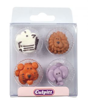 Animals Faces Sugar Pipings