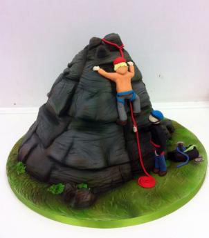 Rock Climbing Cake (634)