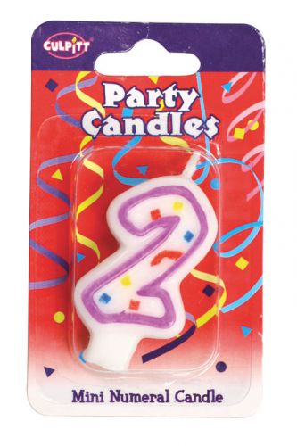 Mini Party Candle '2' 