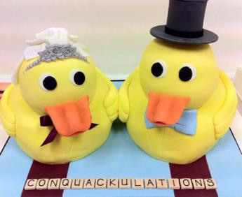 Duck Wedding Cake (046)