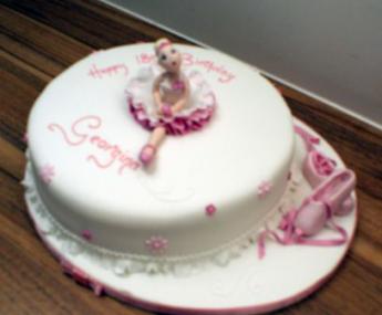 Ballet Dancer Cake (502)