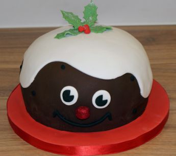 Christmas Pudding Cake (697)