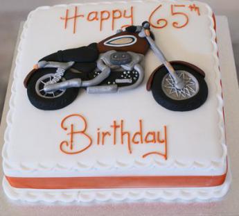Motorbike Cake (313)