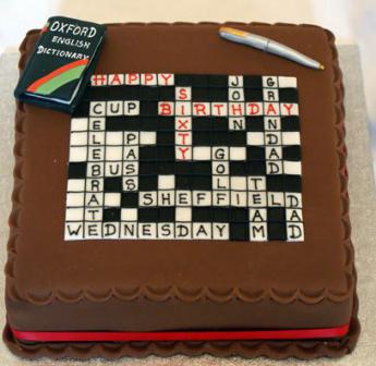 Crossword Cake (246)