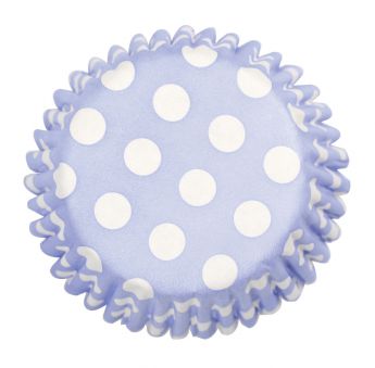 China Blue Spot Printed Baking Cases