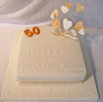 Golden Wedding Cake 5 (383)