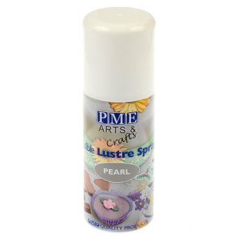 PME Edible Lustre Spray - Pearl 100ml