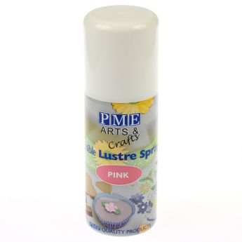 PME Edible Lustre Spray - Pink 100ml