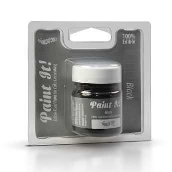 Rainbow Dust Paint It Pot Black 25ml