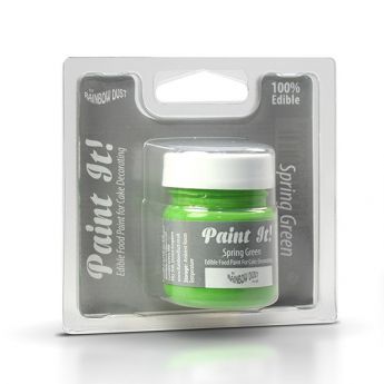 Rainbow Dust Paint It Pot Spring Green 25ml