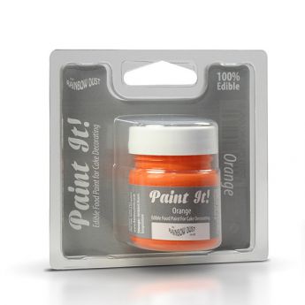 Rainbow Dust Paint It Pot Orange 25ml