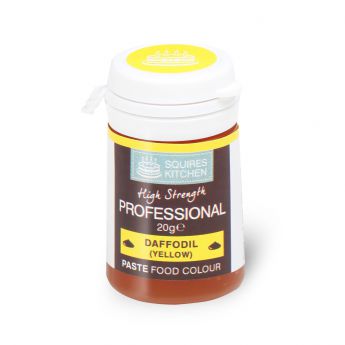 Squires Kitchen Paste Colour - Daffodil 20g