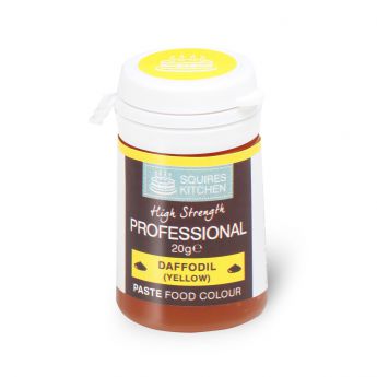Squires Kitchen Paste Colour - Daffodil 20g