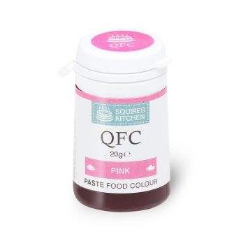 Squires Kitchen Paste Food Colour - Pink 20g