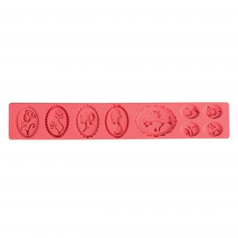 Pavoni Silicone Mould Cameo