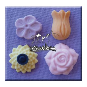 Alphabet Moulds - flower