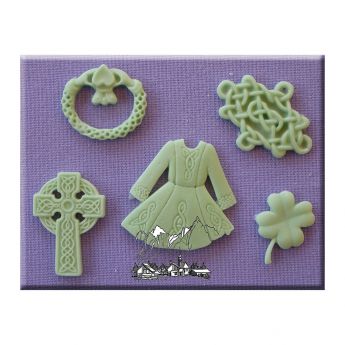 Alphabet Moulds - Luck Of The Irish