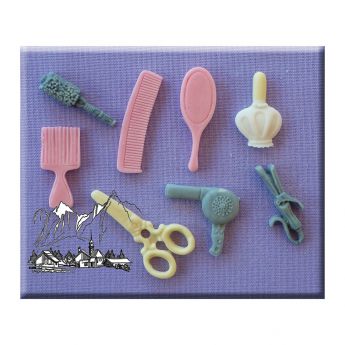 Alphabet Moulds - Hairdressing