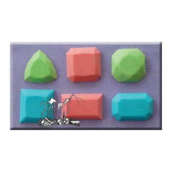 Alphabet Moulds - Gems 3