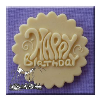 Alphabet Moulds - Happy Birthday Funky