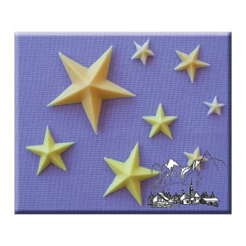 Alphabet Moulds - Stars