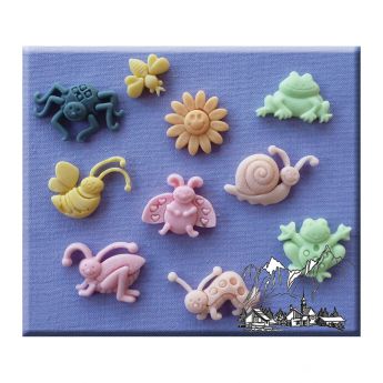 Alphabet Moulds - Summer Bugs