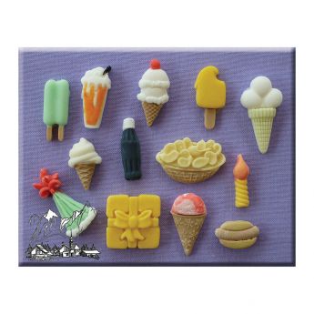 Alphabet Moulds - Party Time