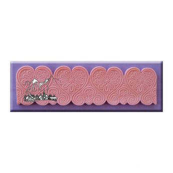 Alphabet Moulds - Heart Border Large