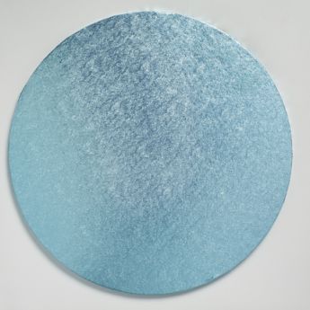12 13mm thick 304mm Cake Board Round Light Blue 