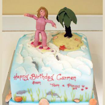 Surfing Cake (351)