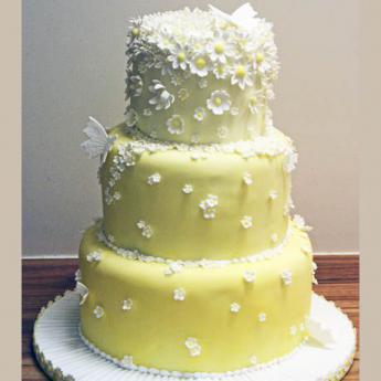 Yellow Daisy Cake (117)