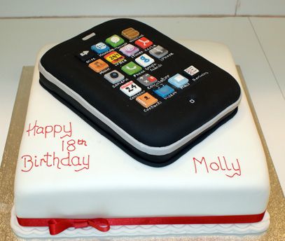 Iphone Cake Sugar N Spice Cakes