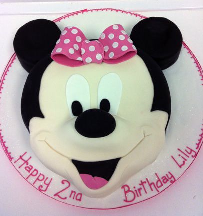 Minnie Mouse Face | Sugar N Spice Cakes