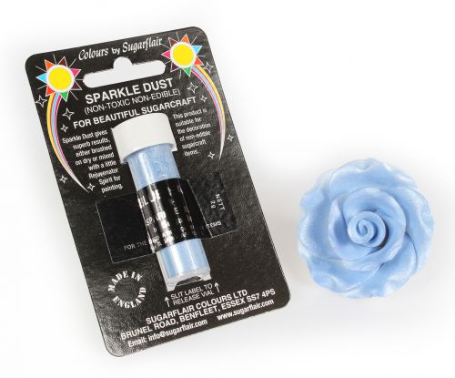Sugarflair Sparkle Dust Blue Haze 2g
