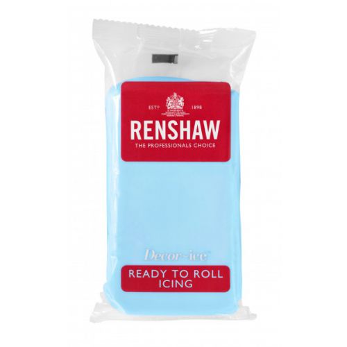 Renshaw - Professional Sugar Paste - Baby Blue - 250g 